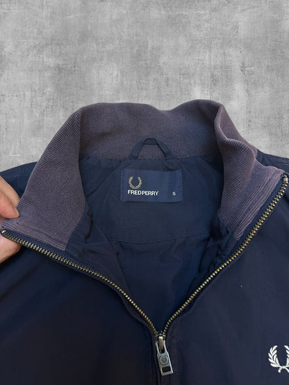 Fred Perry Bomberjacke Navy Blau S