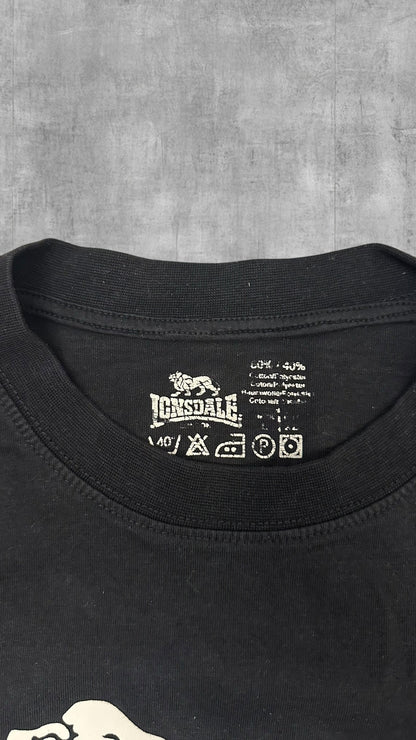 Lonsdale London T-Shirt Schwarz Weiß L