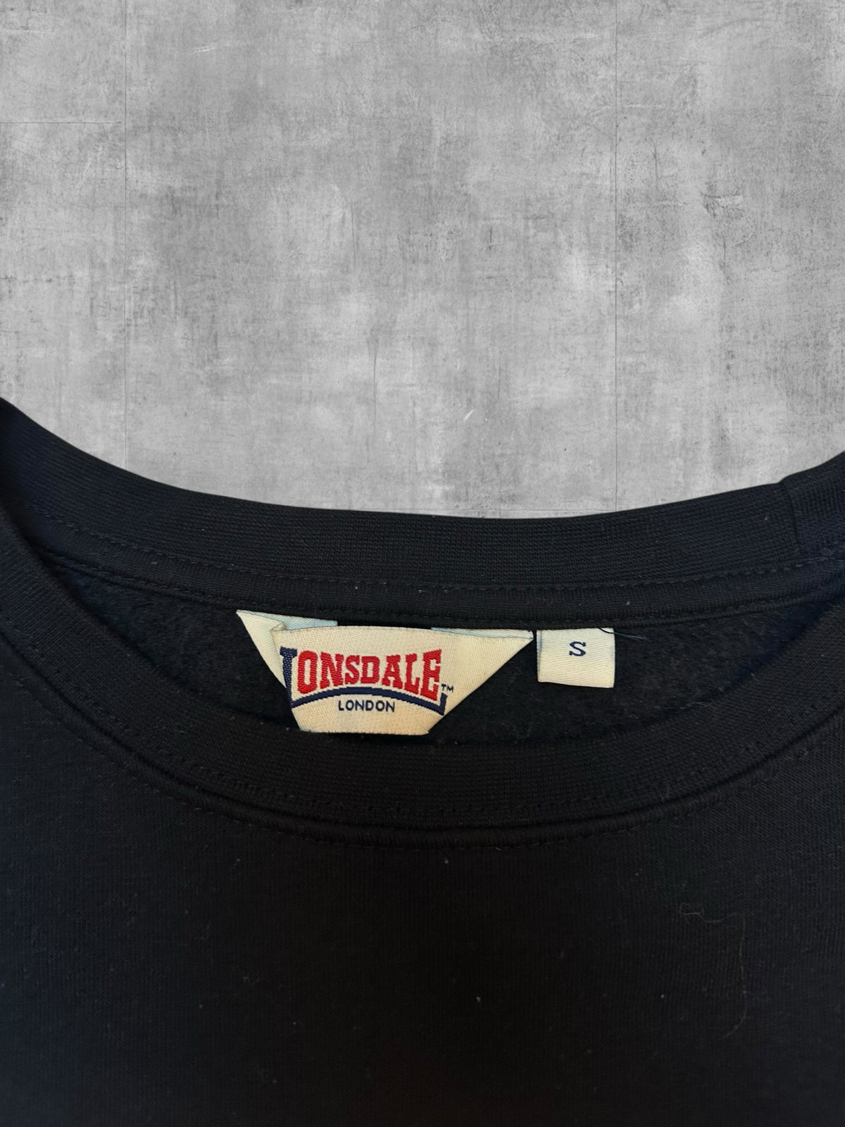 Lonsdale London Sweat-shirt Noir Blanc S