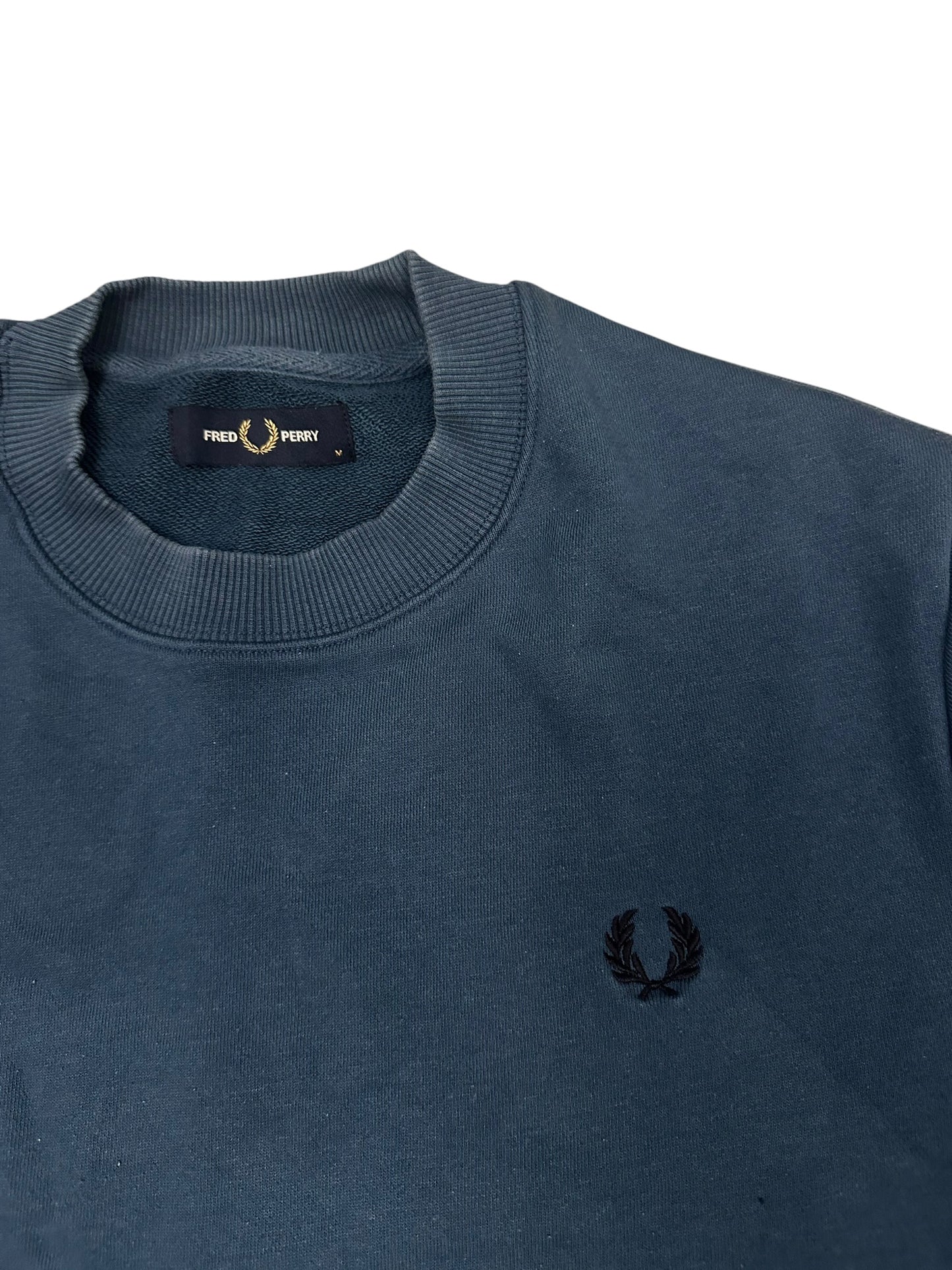 Fred Perry Sweatshirt Navy Blau M