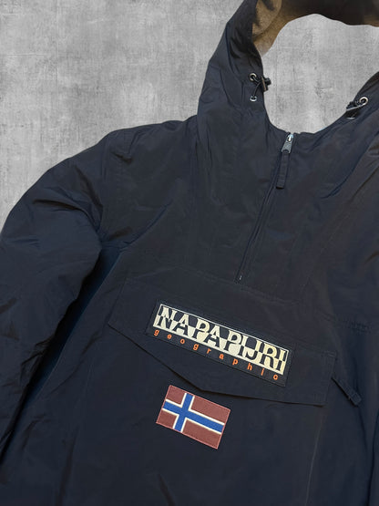Napapijri Lined Rain Jacket Windbreaker Black M