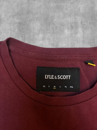 Lyle & Scott T-shirt Weinrot M