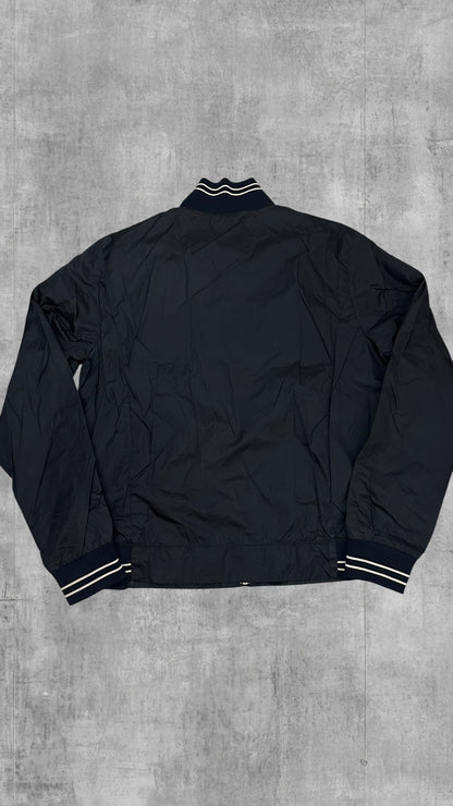 Fred Perry Jacke Windbreaker Dünn Schwarz S