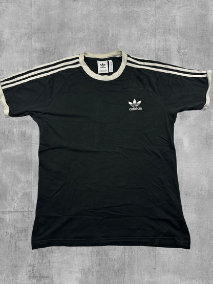 Adidas T-shirt Schwarz Weiß M