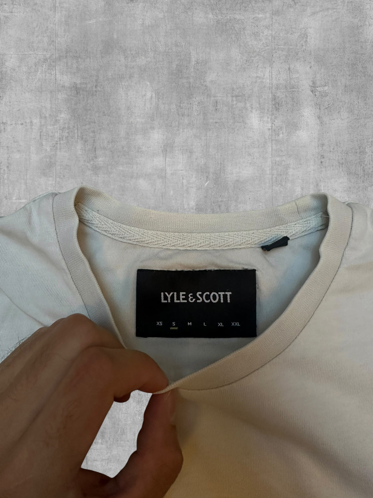 Lyle & Scott T-shirt Beige S