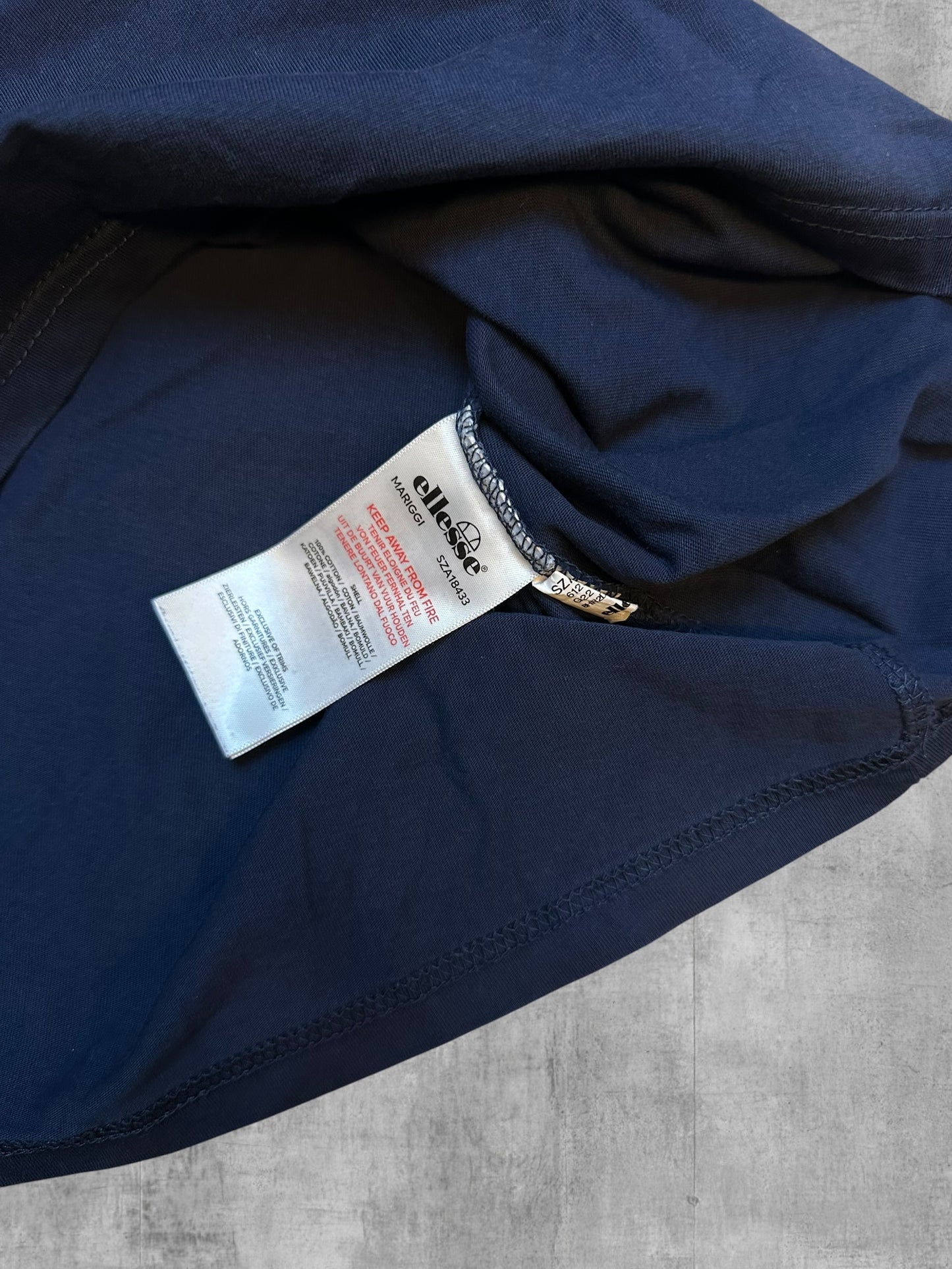 Ellesse T-shirt Navy Blau L