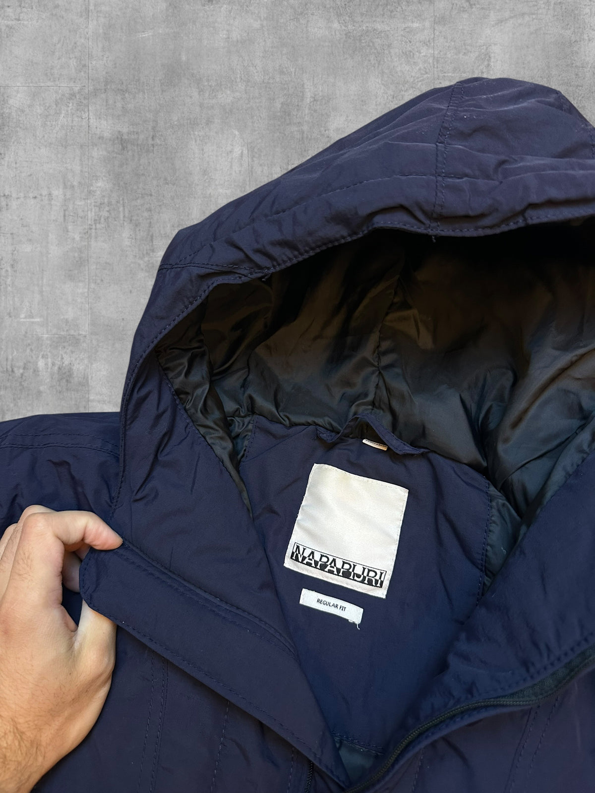 Napapijri Daunenjacke Windbreaker Navy Blau L