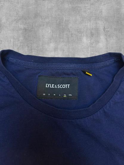 Lyle & Scott Camiseta Azul Marino XL