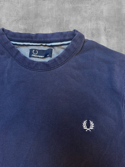 Fred Perry Sweatshirt Navy Blau XS