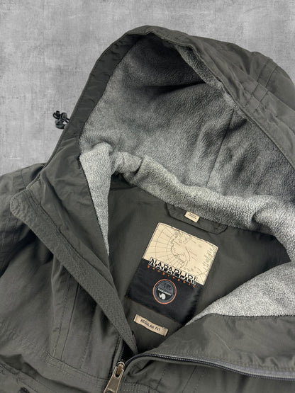 Napapijri Jacke Windbreaker gefüttert Grau S