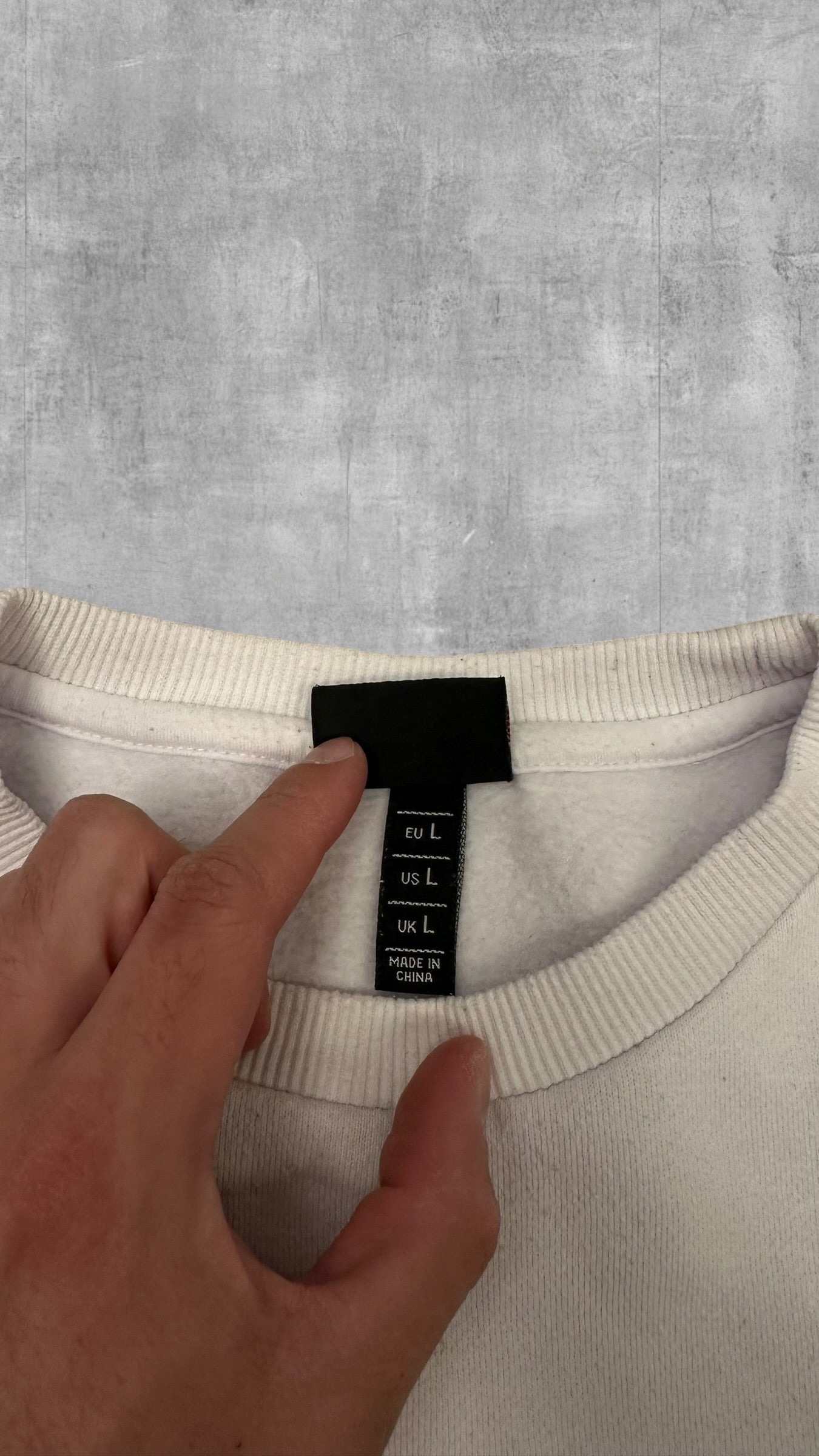 Ellesse Sweatshirt Weiß L