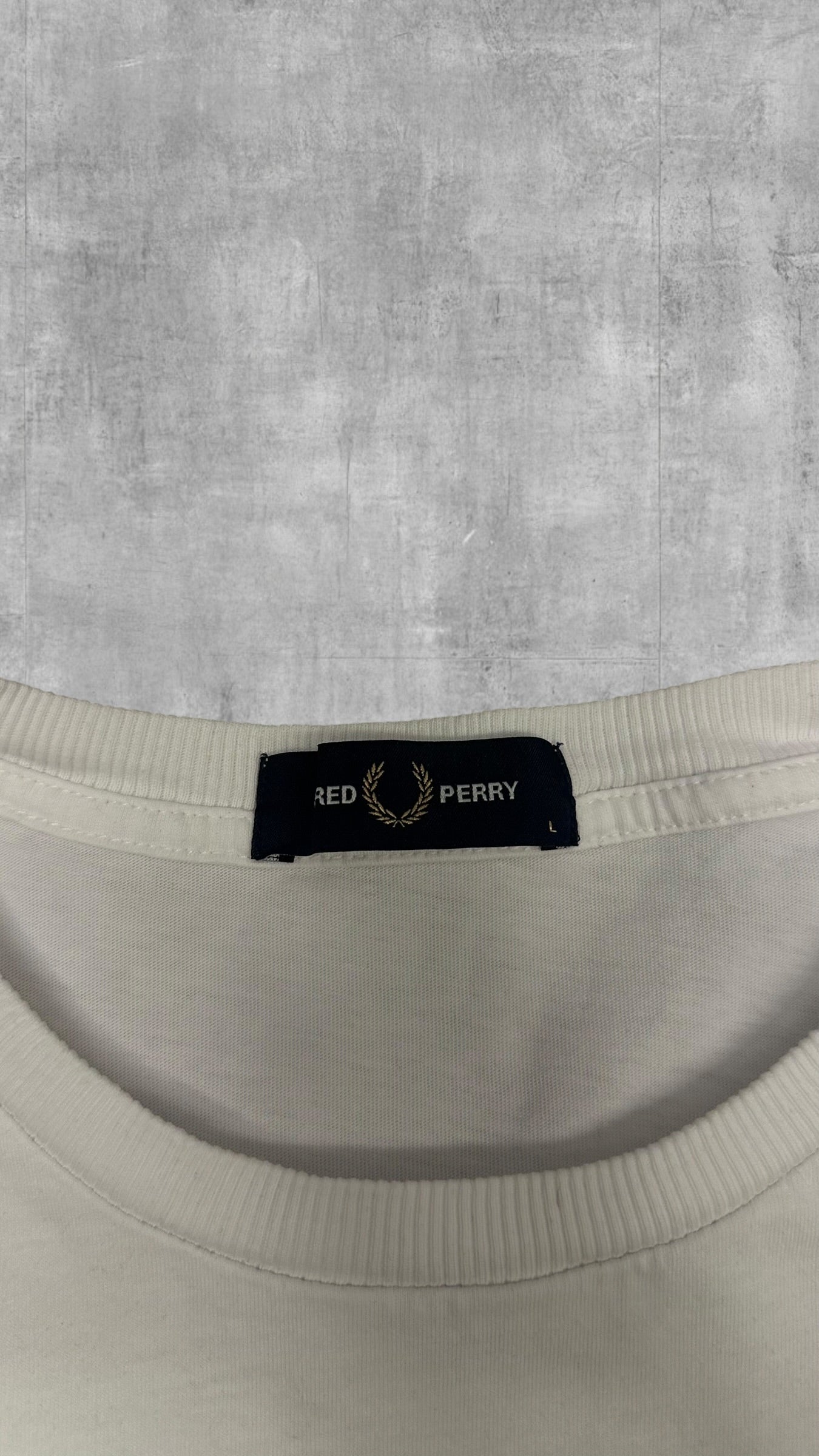 Fred Perry T-shirt Weiß L