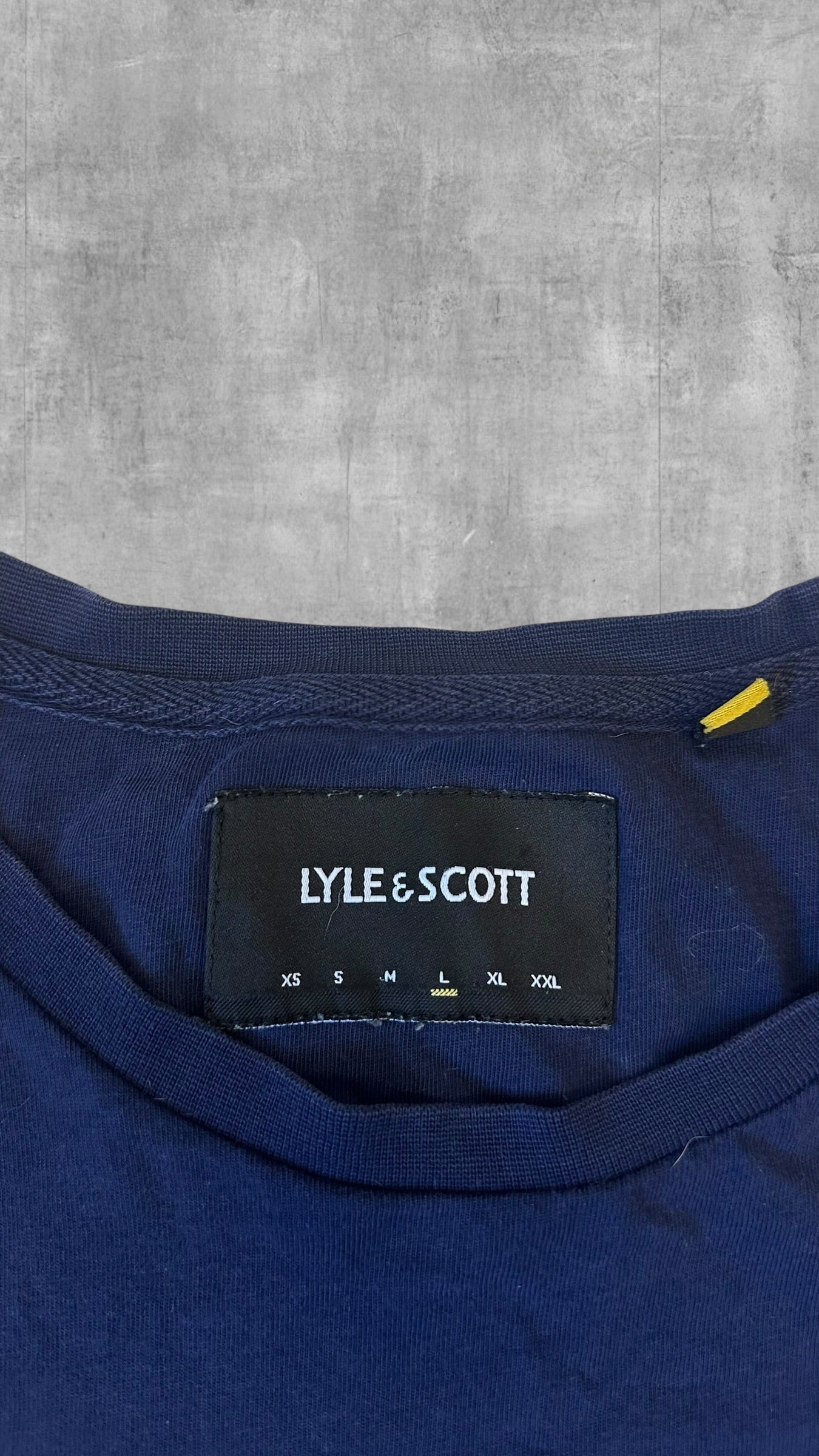 Lyle & Scott T-shirt Navy Blau L