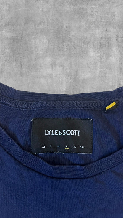 Lyle & Scott T-shirt Navy Blau L