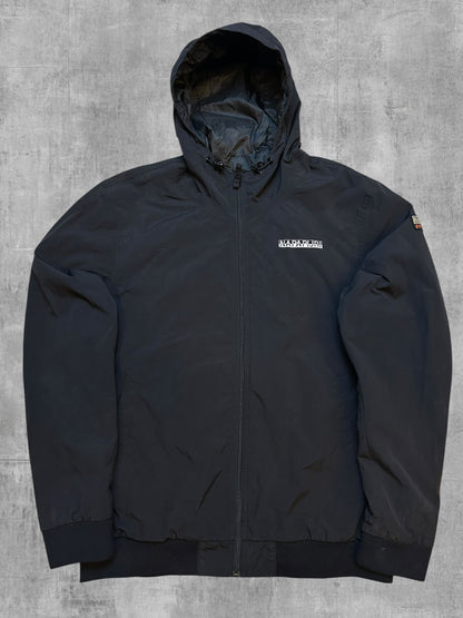 Napapijri Regenjacke Übergangsjacke Schwarz L