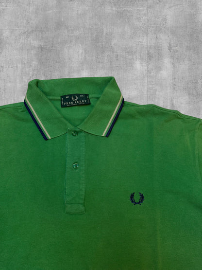 Fred Perry Polo Shirt Grün L