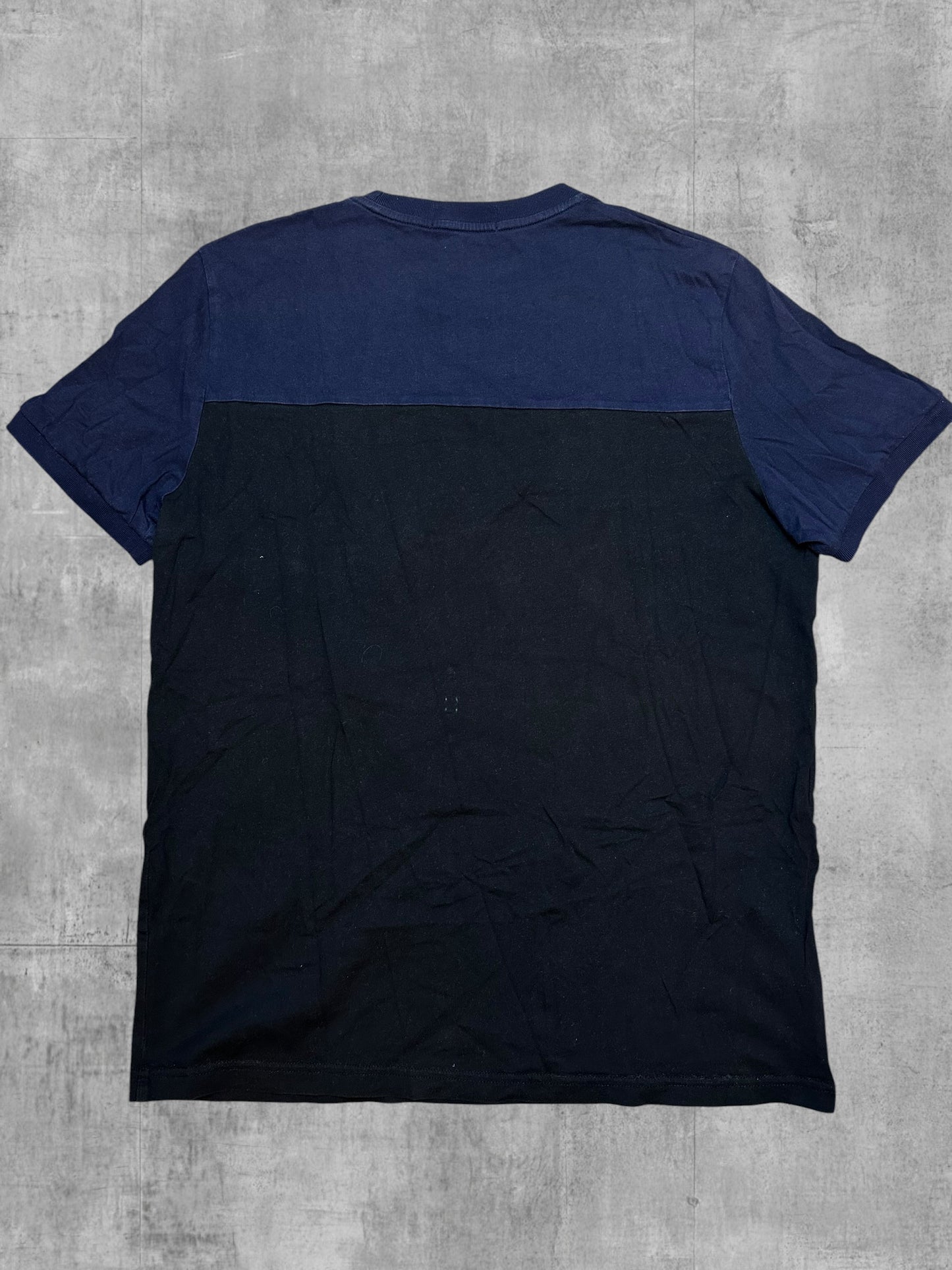 Fred Perry T-shirt Navy Blau Weiß Schwarz M