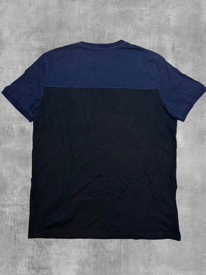 Fred Perry T-shirt Navy Blau Weiß Schwarz M