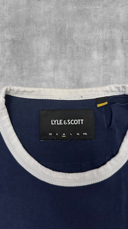 Lyle & Scott T-shirt Navy Blau M