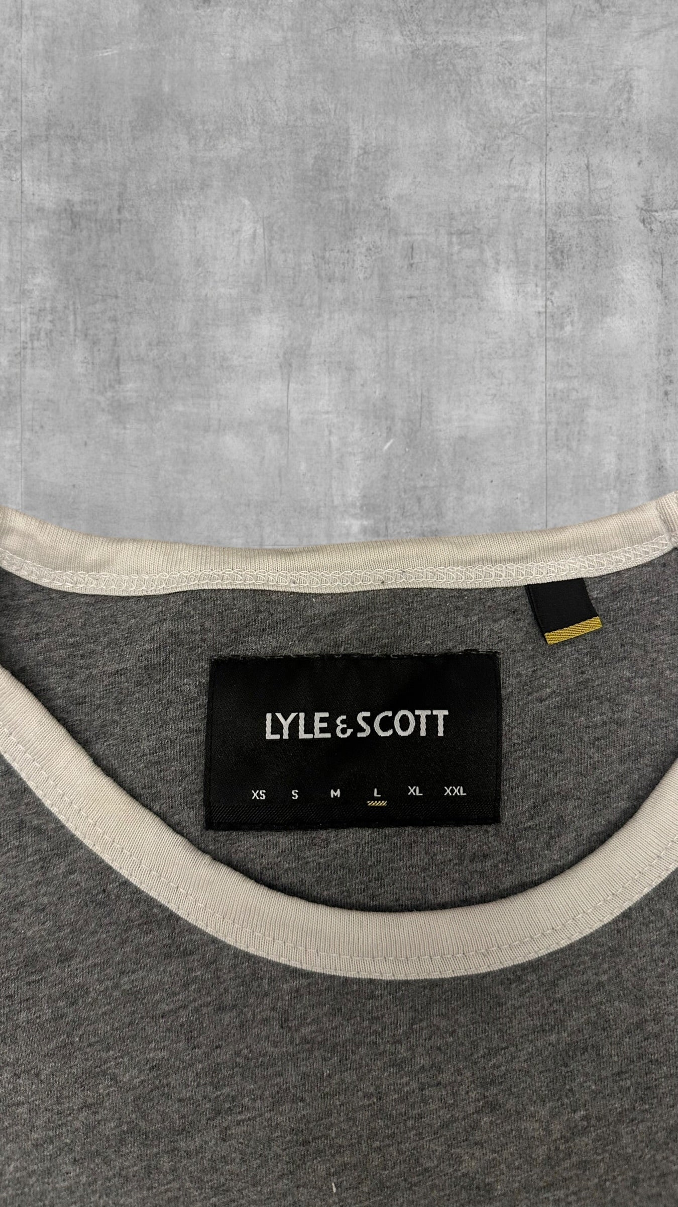 Lyle & Scott T shirt Grau L
