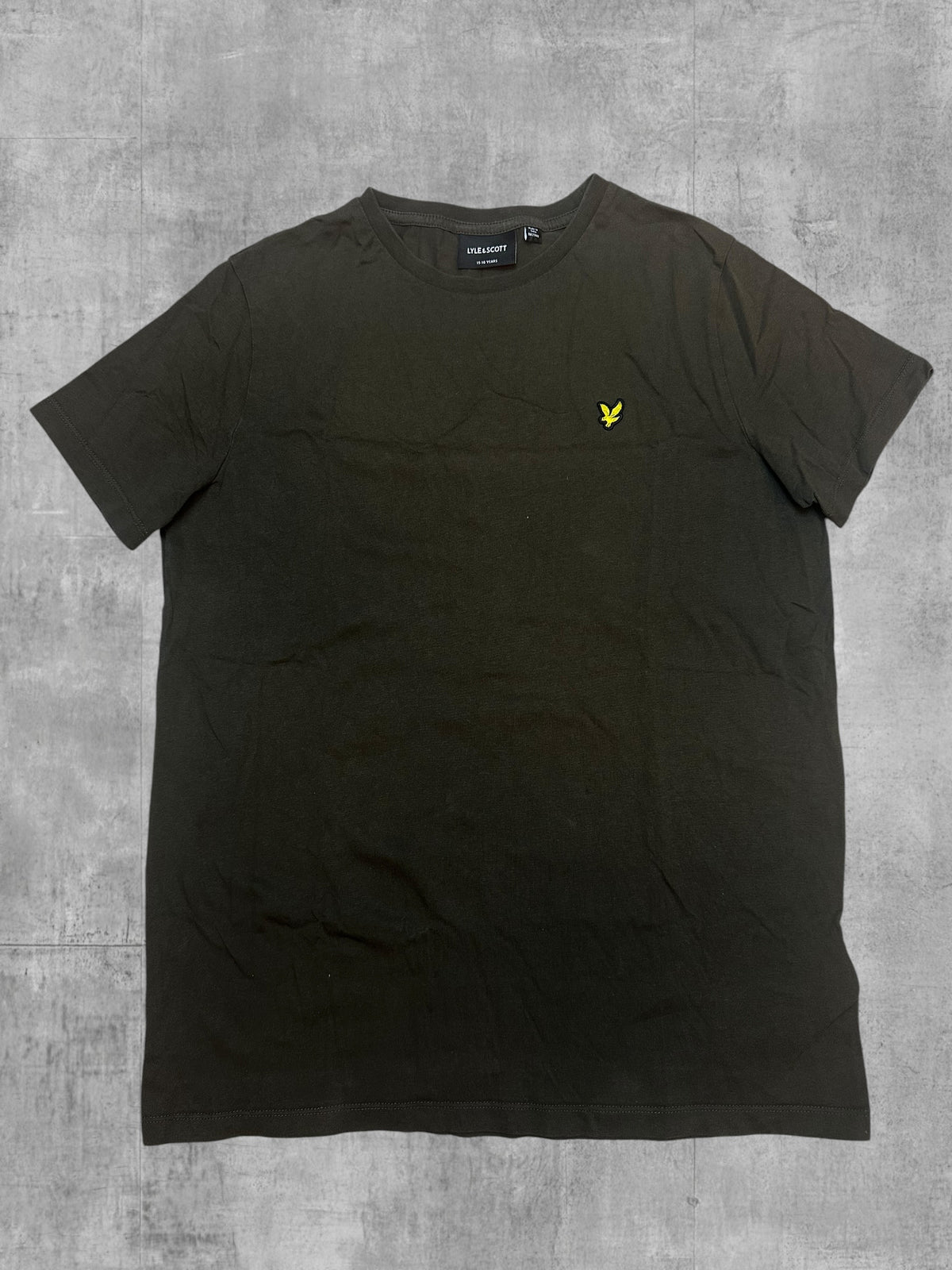 Lyle & Scott T-shirt Olivgrün S Slim Fit