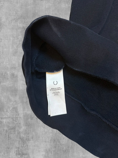 Fred Perry Sweatshirt Schwarz Weiß XL
