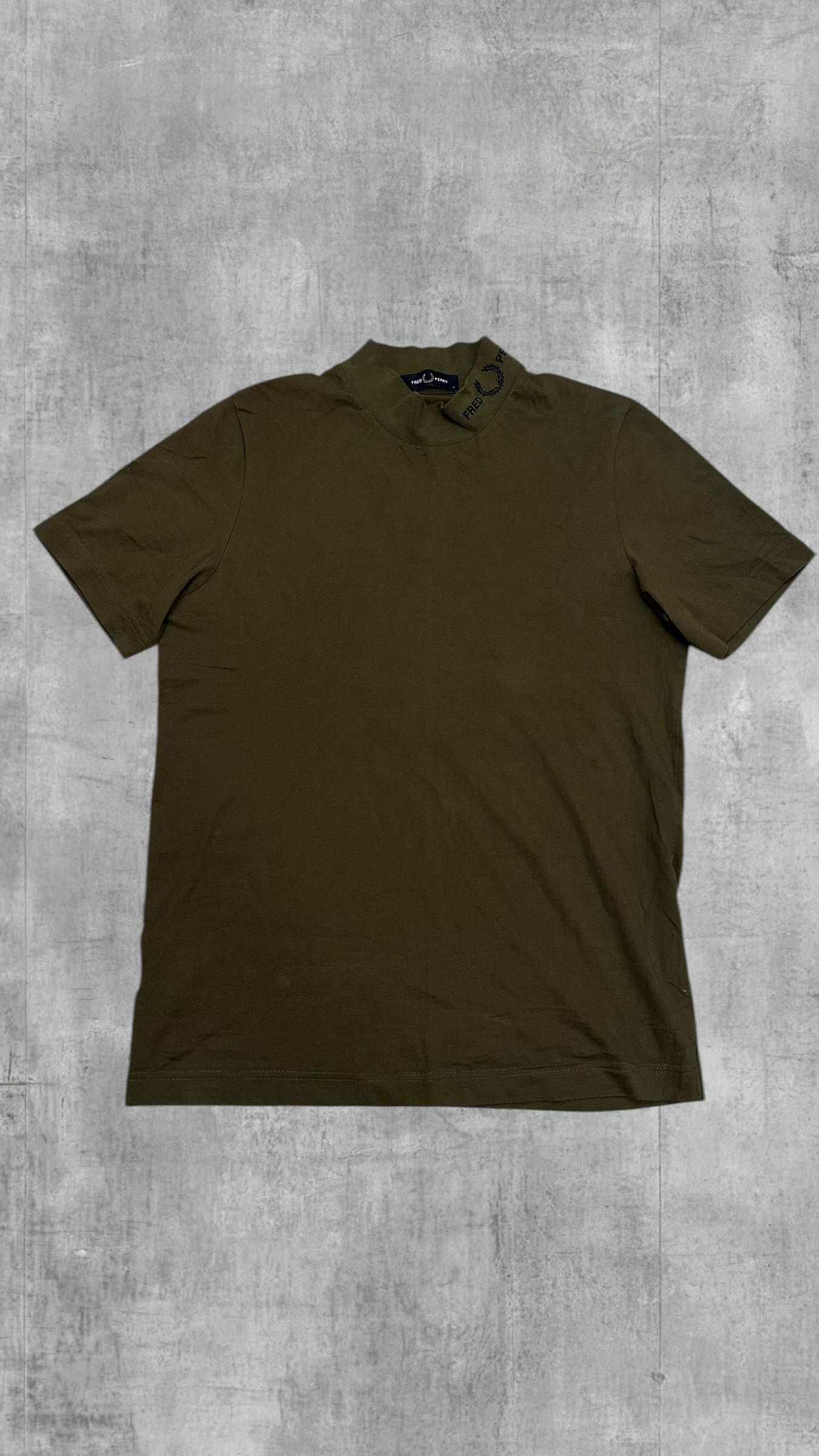 Fred Perry T-shirt Dunkelgrün S