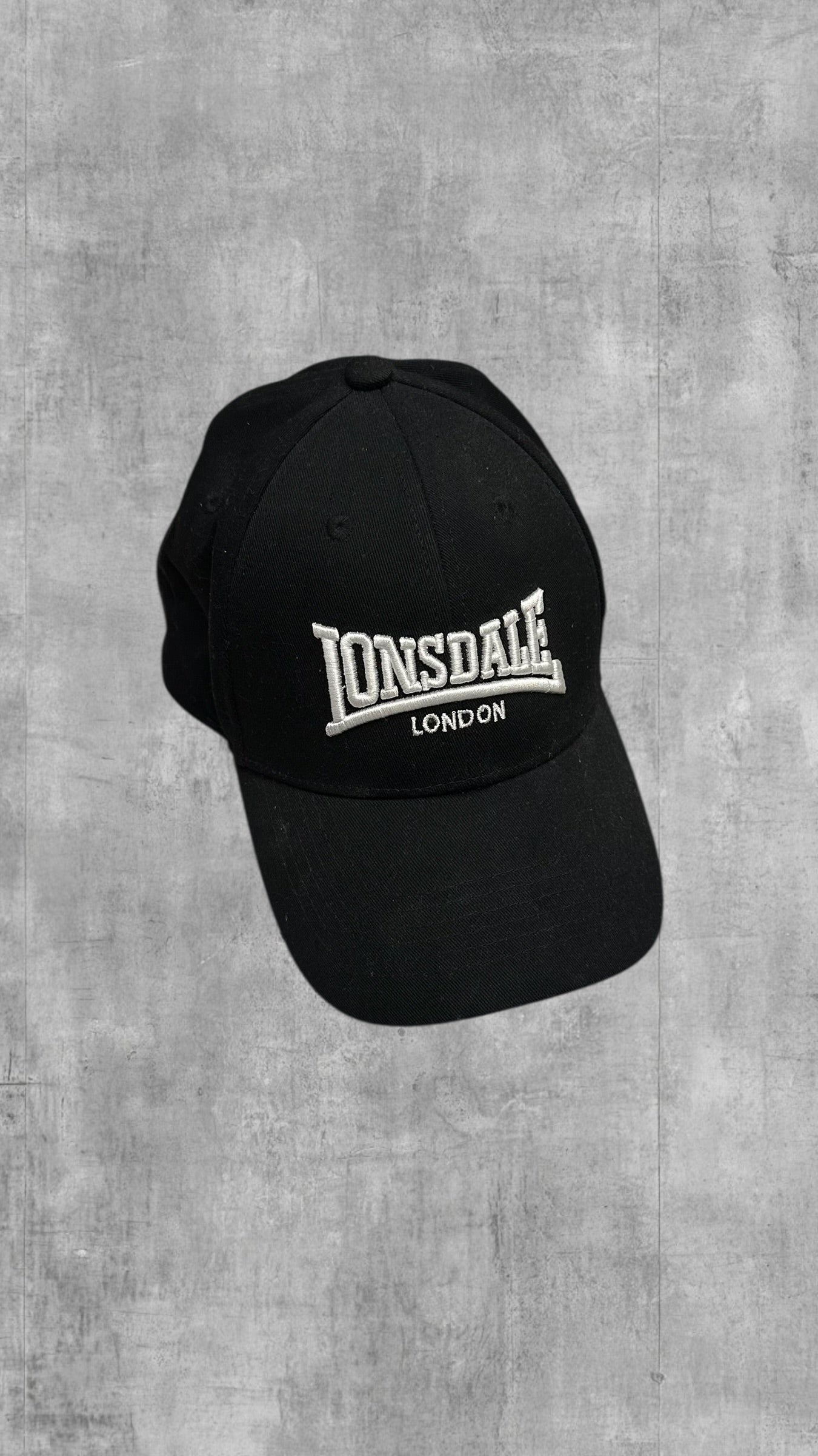 Lonsdale London Cap Mütze Schwarz