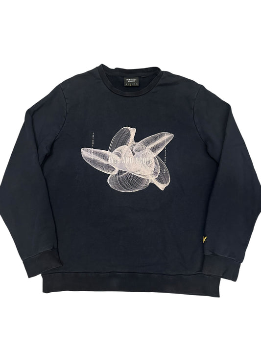 Lyle & Scott Sweatshirt Schwarz M