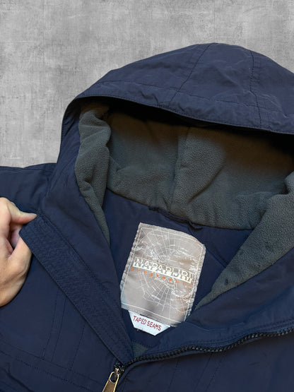 Napapijri Jacke Windbreaker gefüttert Navy Blau L