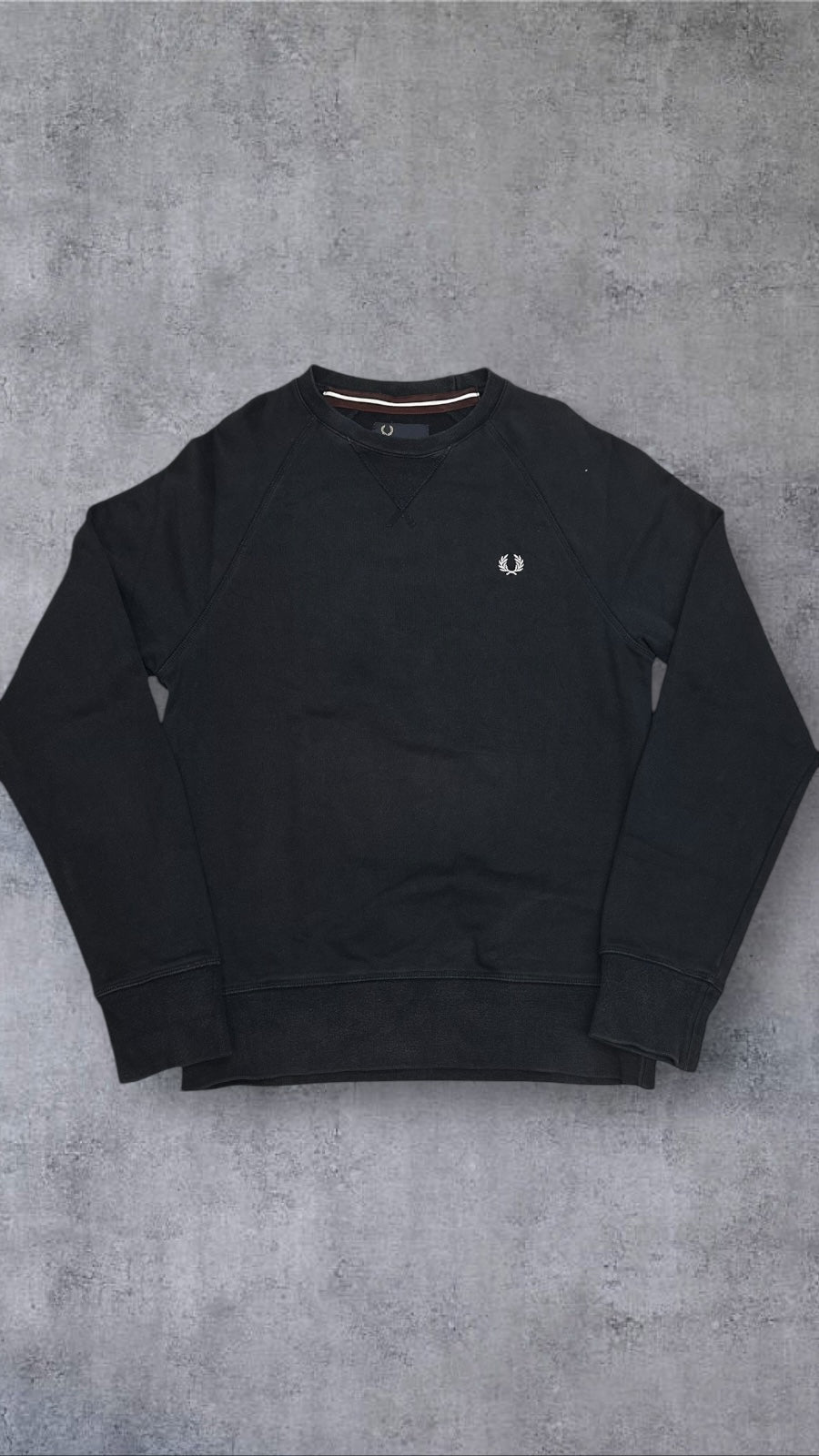 Fred Perry Sweatshirt Navy Blau XS