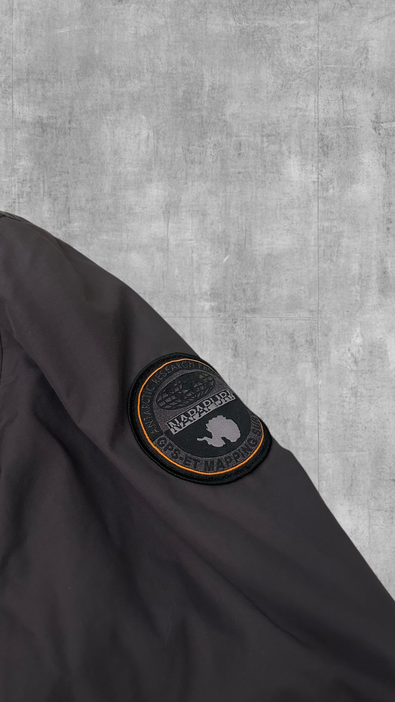 Napapijri Windbreaker Regenjacke Dunkelgrau M