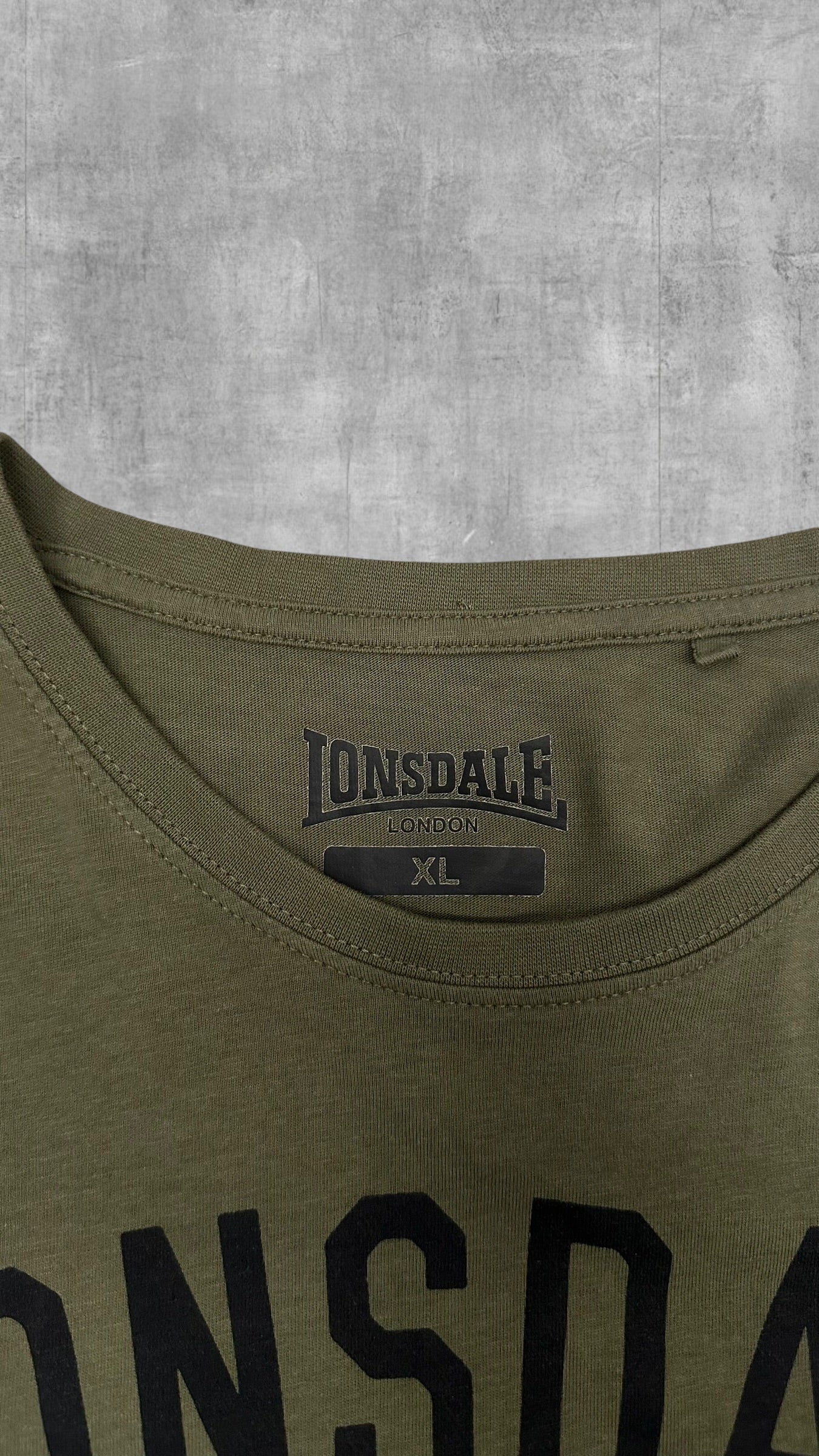 Lonsdale London T-Shirt Khaki XL