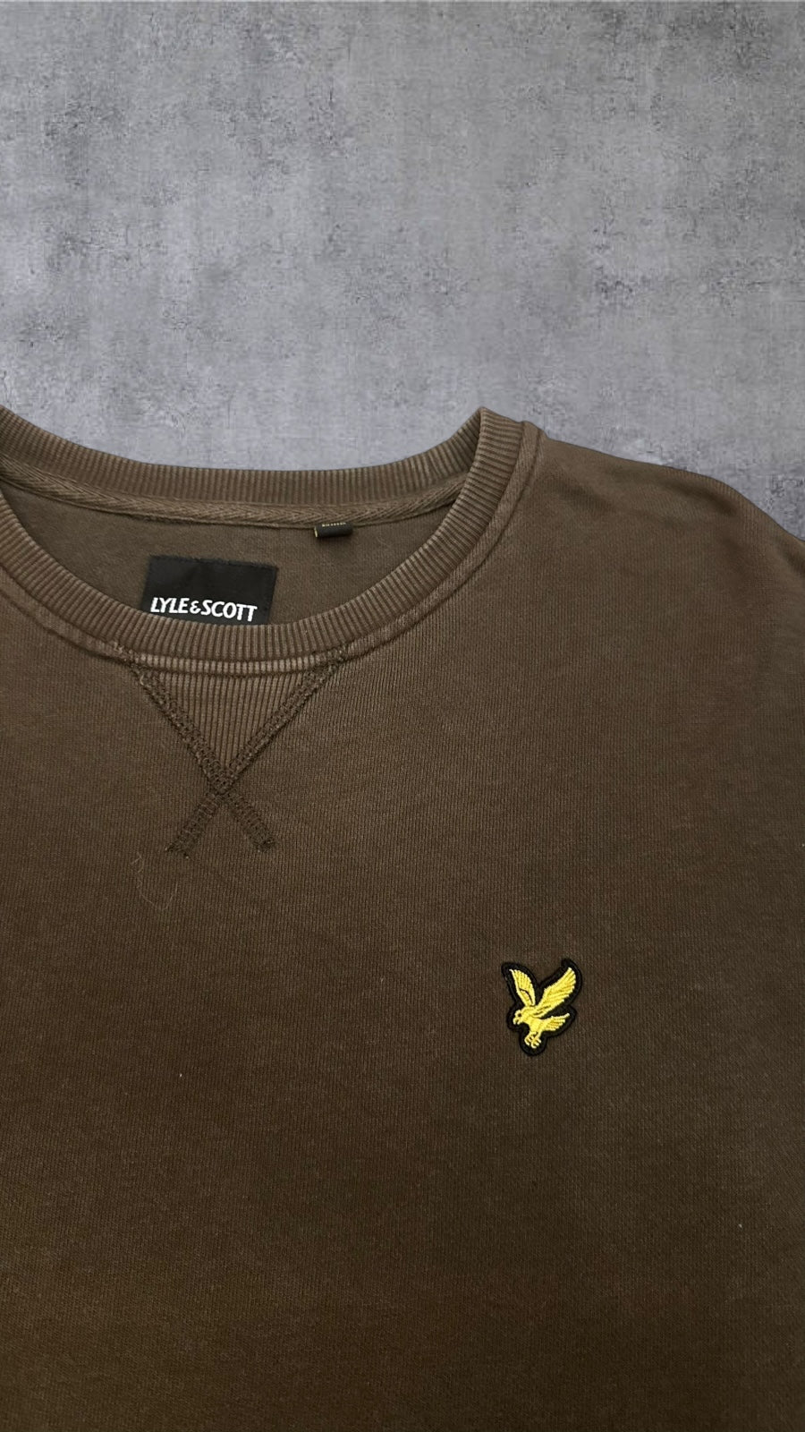 Lyle & Scott Sweatshirt Khaki M