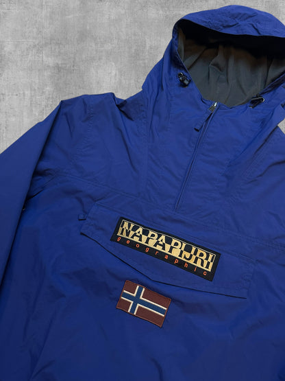 Napapijri Regenjacke Windbreaker Blau XXL