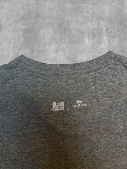 Weekend Offender x Dreierhopp T-shirt Grau S