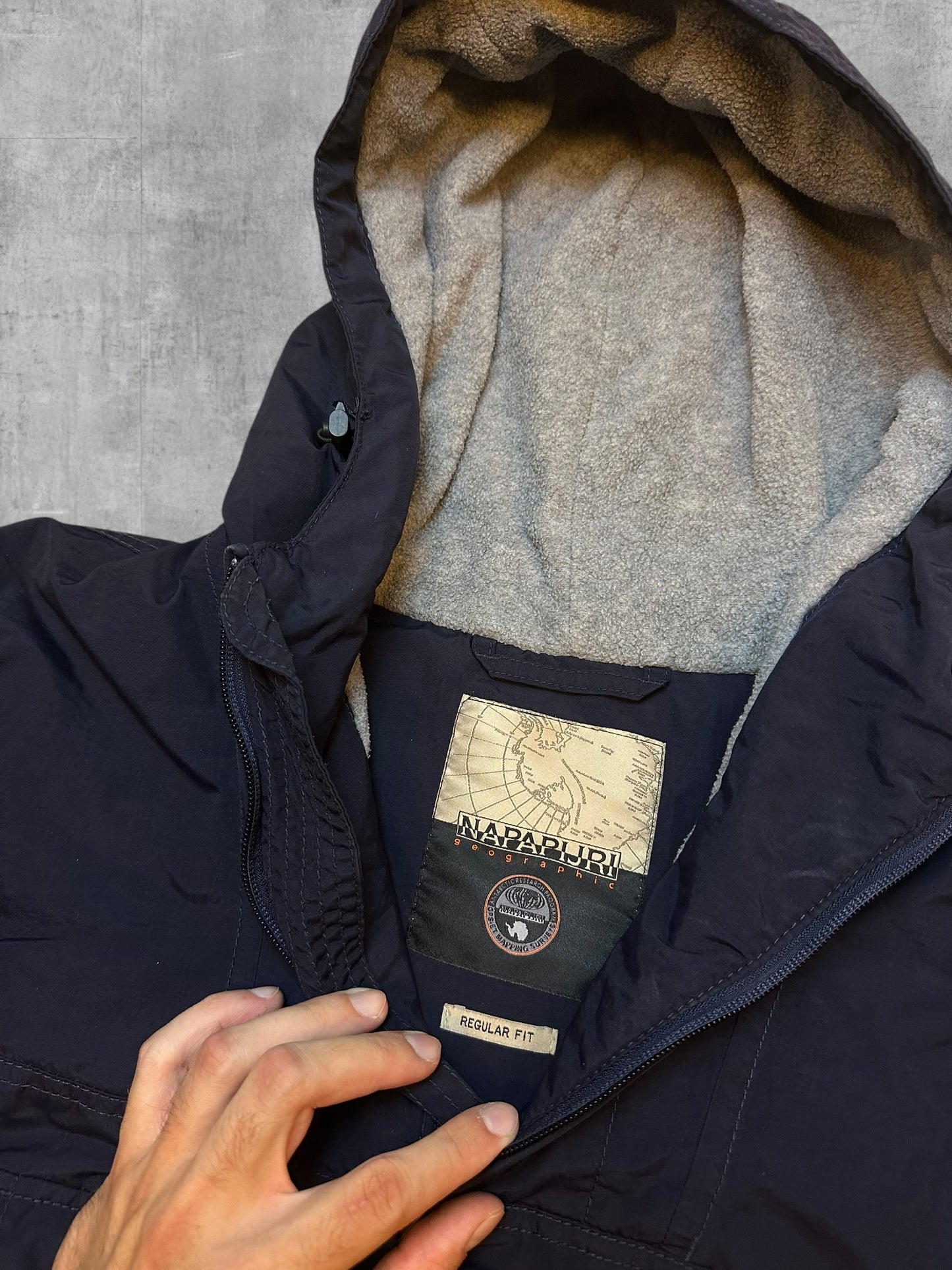 Napapijri Windbreaker gefüttert Navy Blau S
