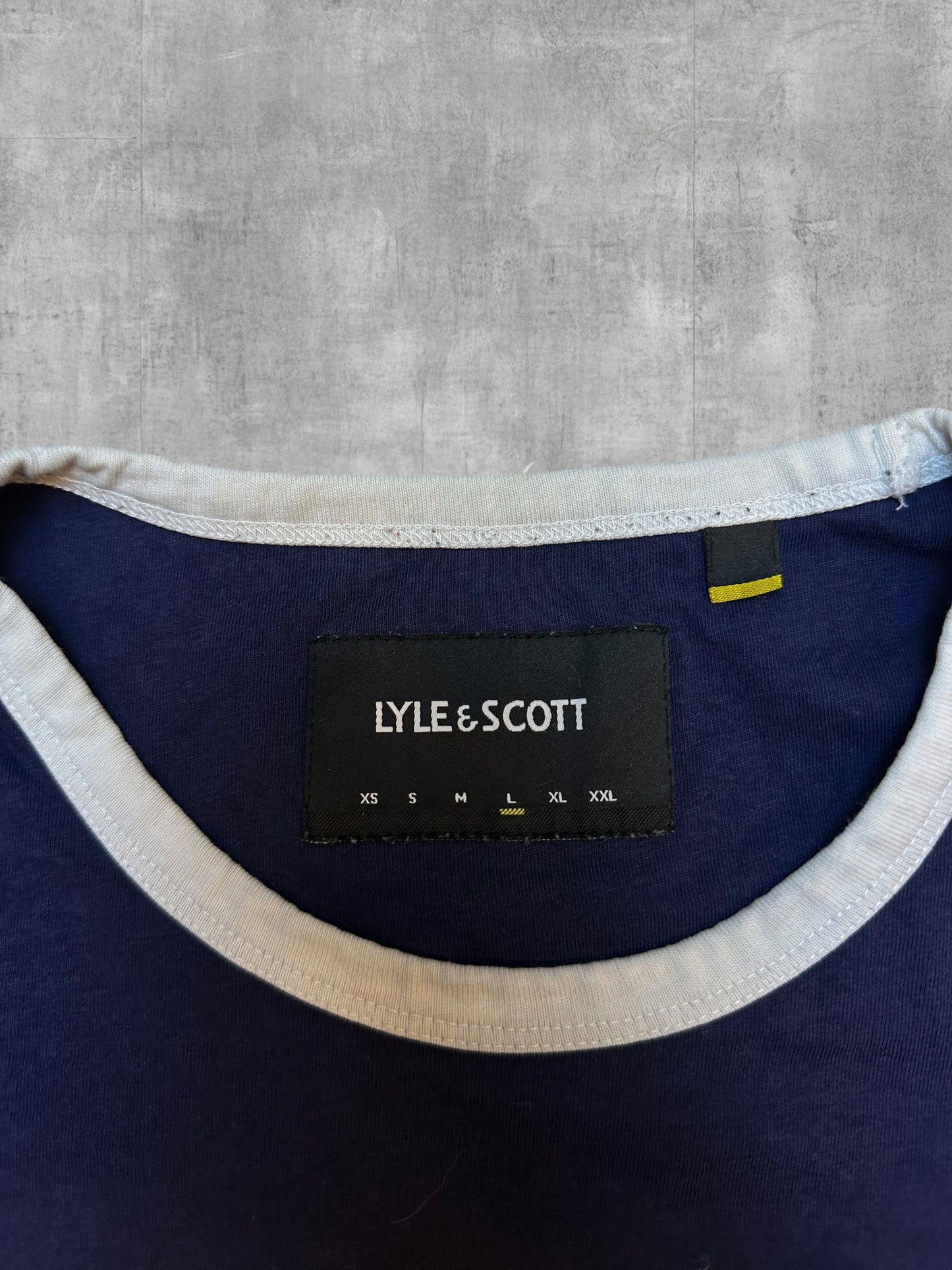 Lyle & Scott T-Shirt Navy Blau L