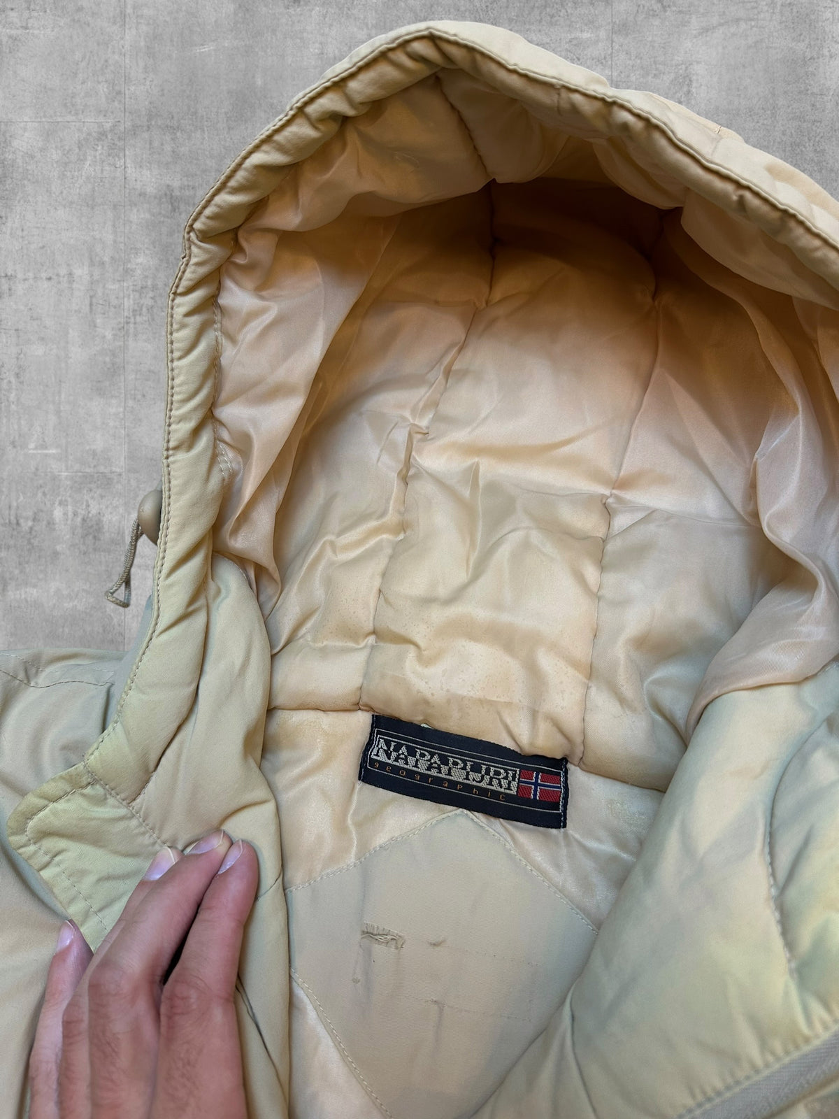 Napapijri Vintage Daunenjacke Beige L