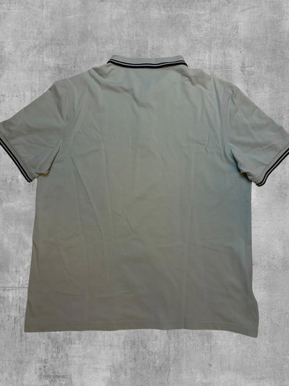 Fred Perry Polo Shirt Graugrün 3XL