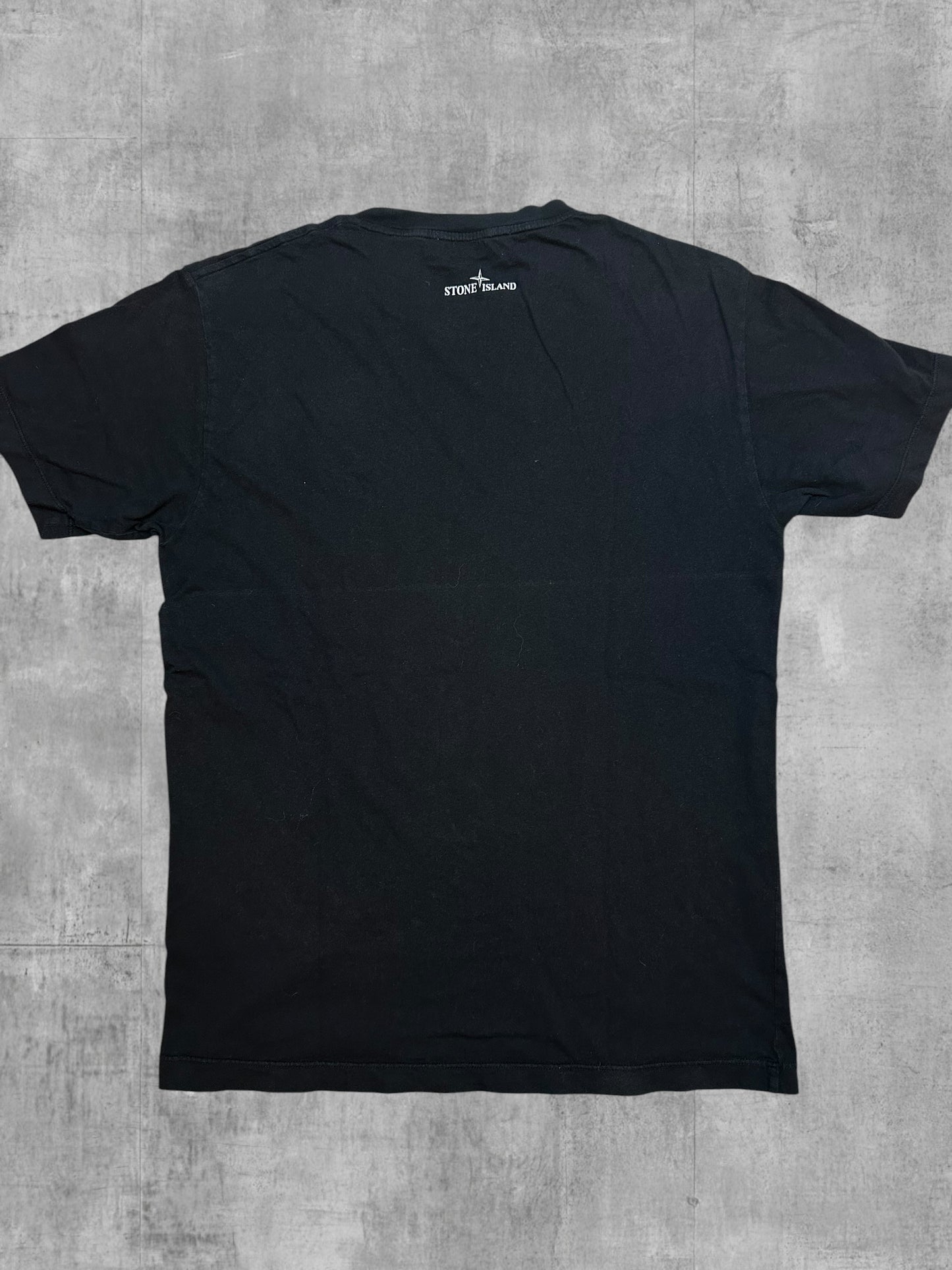 Stone Island T-Shirt Schwarz Weiß M