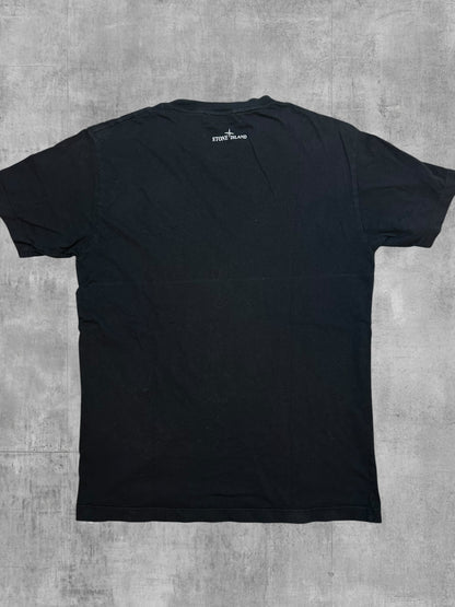 Stone Island T-Shirt Schwarz Weiß M