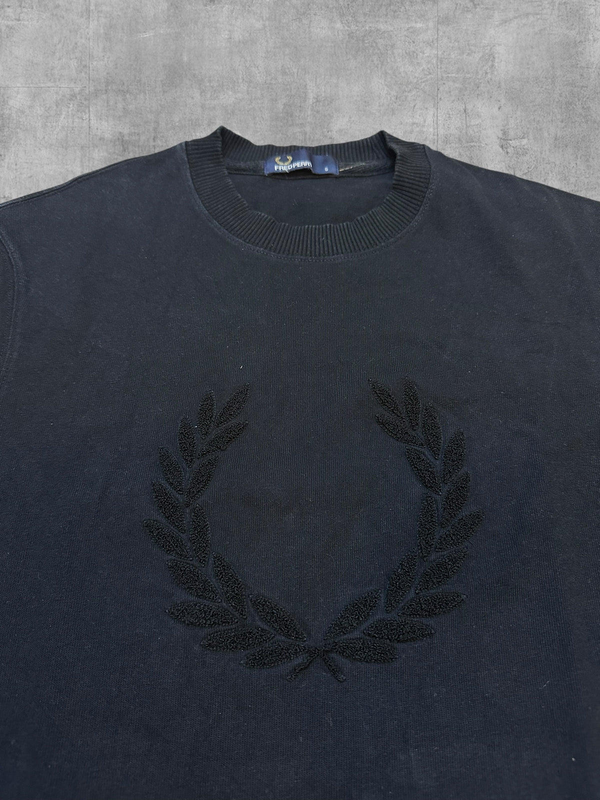 Fred Perry Sweatshirt Schwarz S