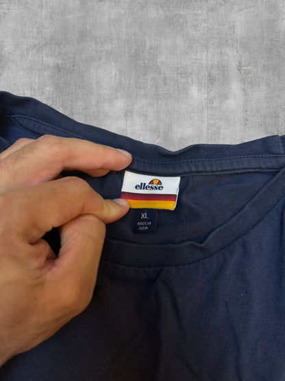 Ellesse T-Shirt Navy Blue XL