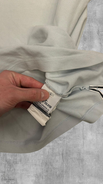 Stone Island Polo Shirt Türkis L