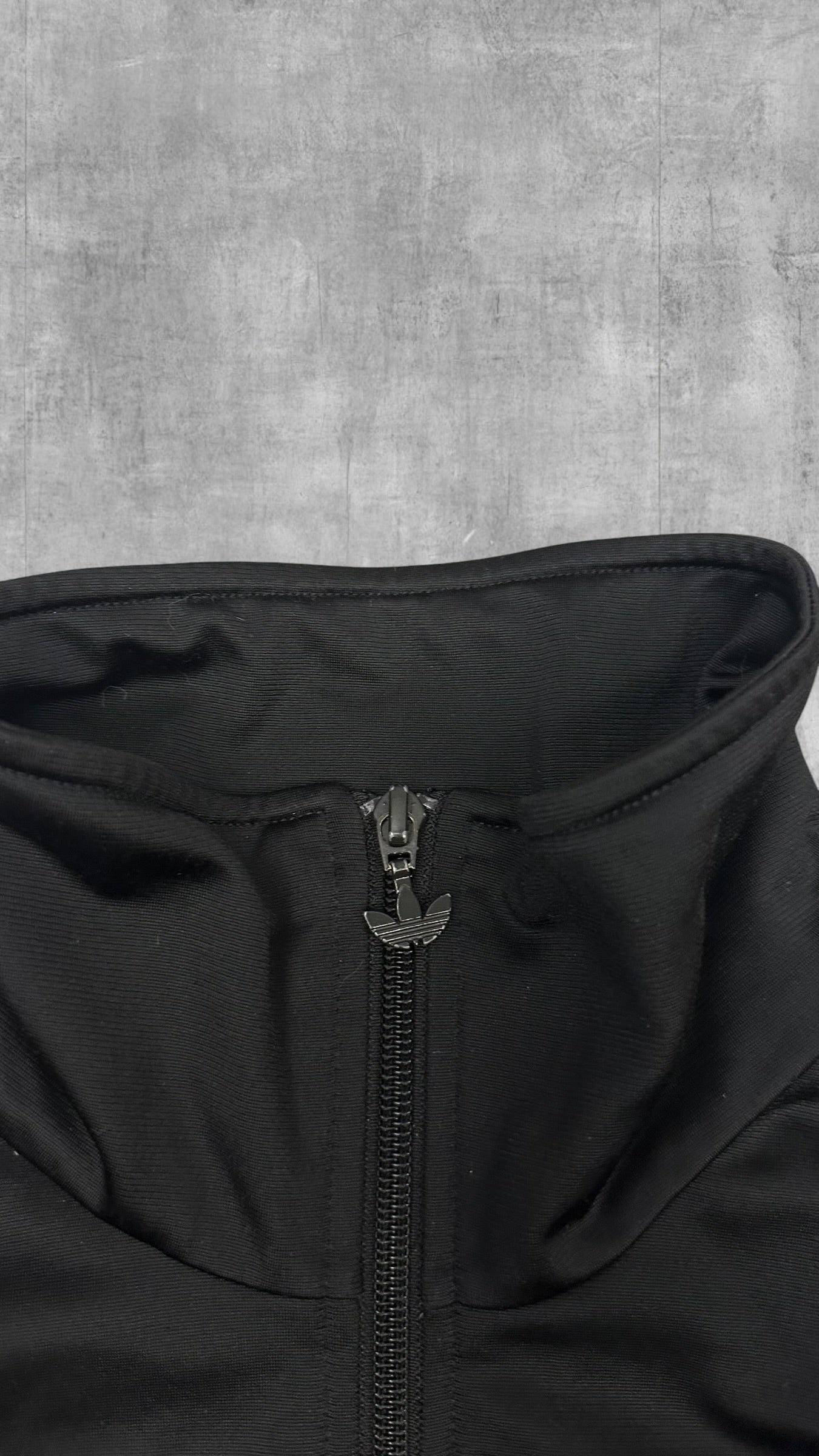 Adidas Backprint Firebird Trainingsjacke Schwarz Gold S - M