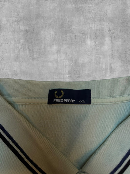Fred Perry Polo Shirt Graugrün 3XL
