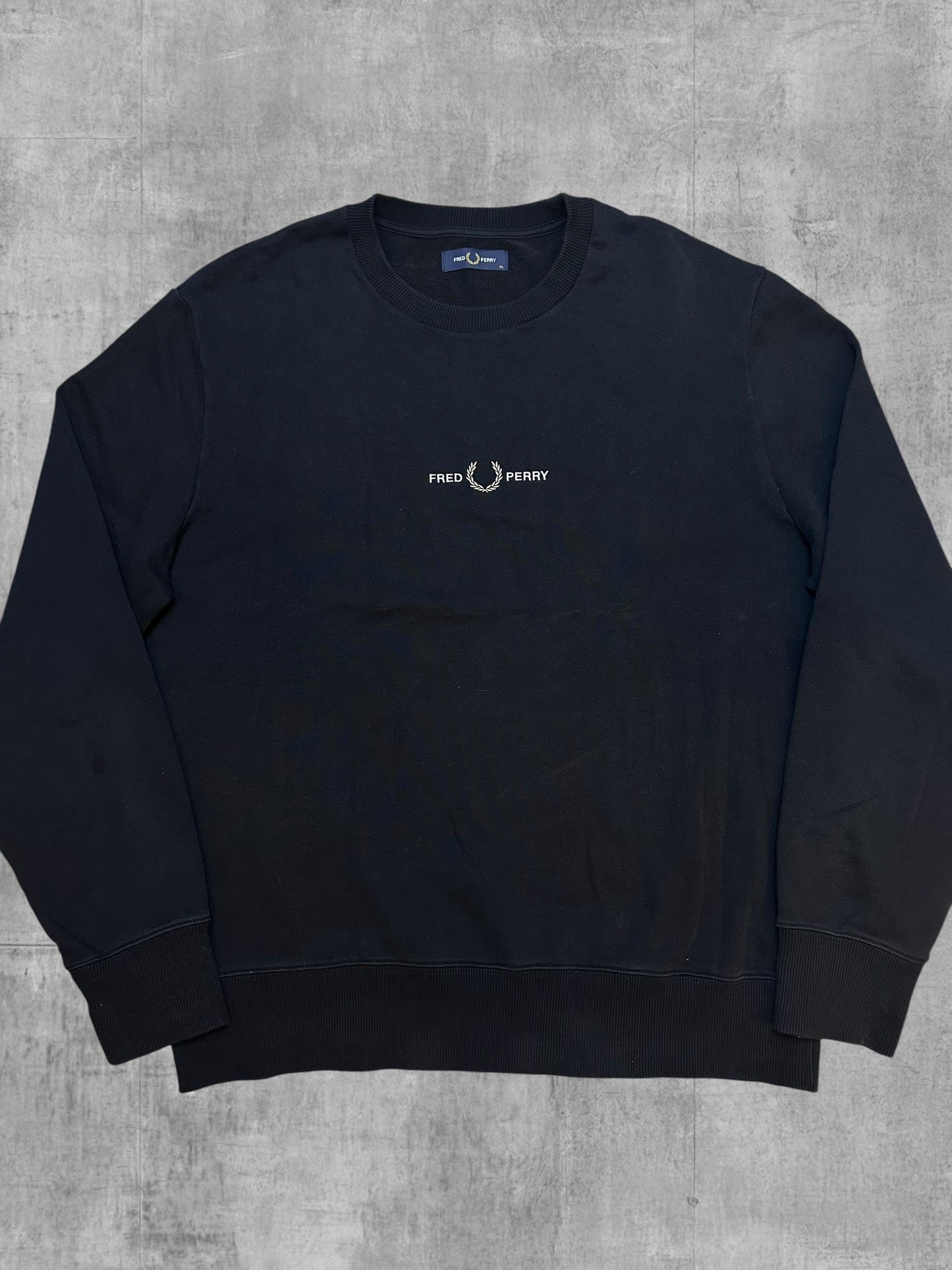 Fred Perry Sweatshirt Schwarz  XL