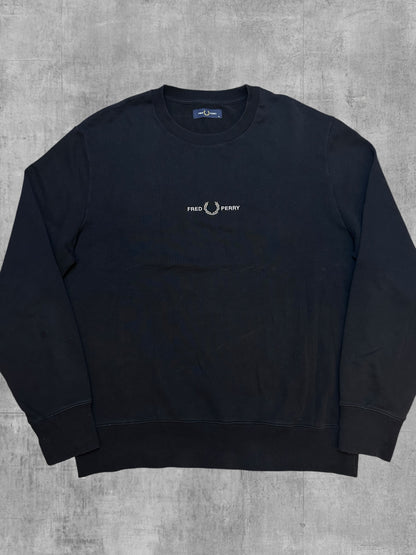 Fred Perry Sweatshirt Schwarz  XL