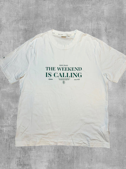 Pepe Jeans Weekend T-Shirt Weiß L